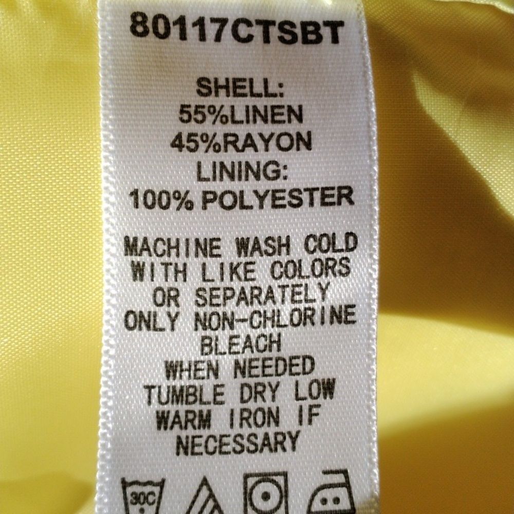 Chadwicks of Boston Linen Blend Dress - Picture 7 of 9